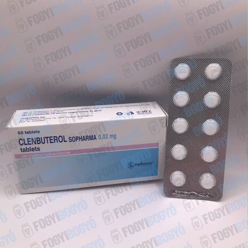 Sopharma - Clenbuterol Sopharma 0,02 mg